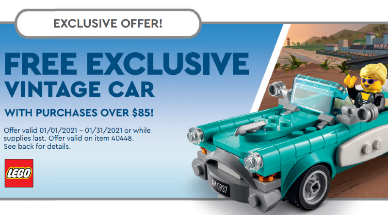 LEGO Ideas 40448 Vintage Car has sold out at LEGO.com