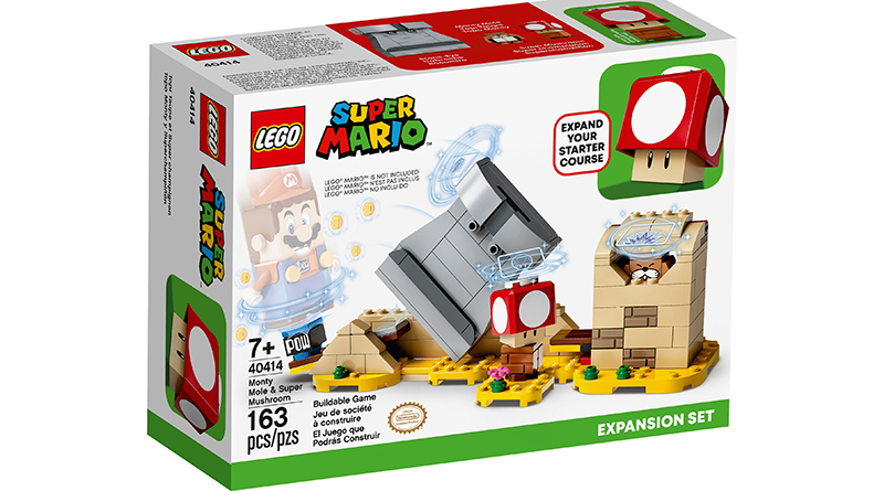LEGO Super Mario 40414 Monty Mole & Super Mushroom Expansion Set – more images