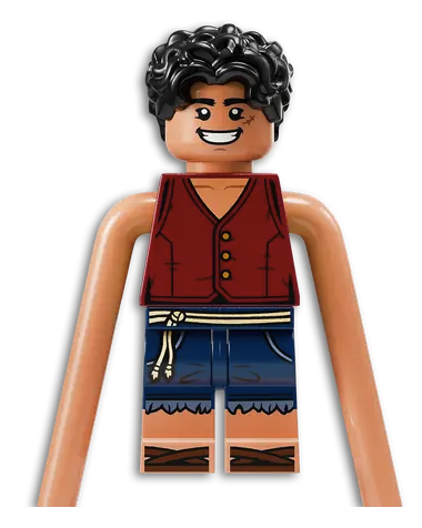 LEGO One Piece Monkey D. Luffy minifigure 2