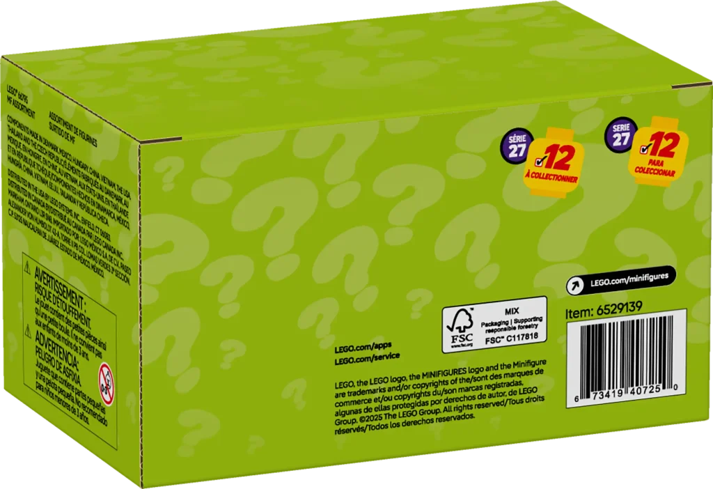 LEGO Minifigures 66795 Series 27 6 Pack 2 1024x702