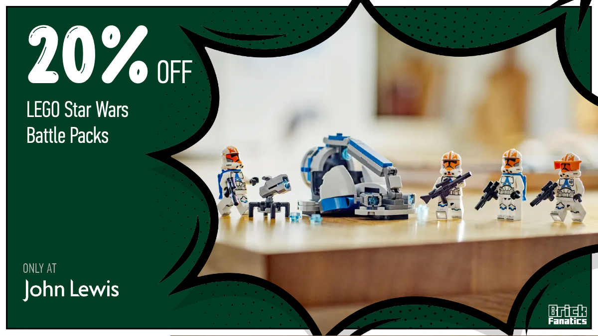 20% off LEGO Star Wars Battle Packs in massive John Lewis sale