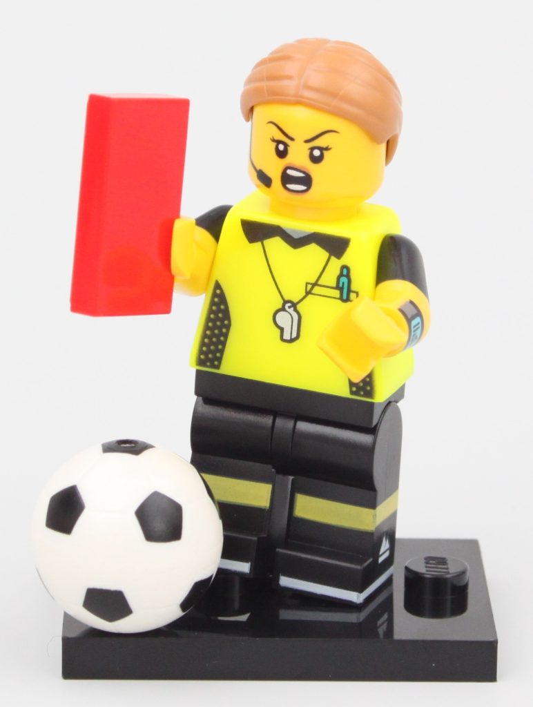LEGO Collectible Minifigures 71037 Series 24 review Football Referee 1 772x1024