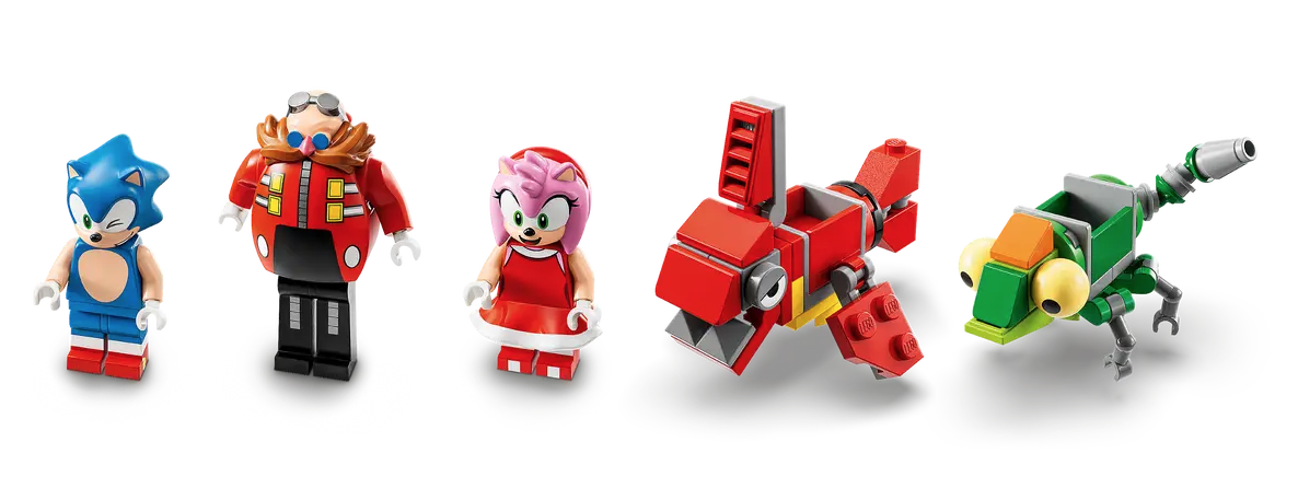 LEGO Sonic the Hedgehog 76994 Green Hill Zone Loop Challenge minifigures