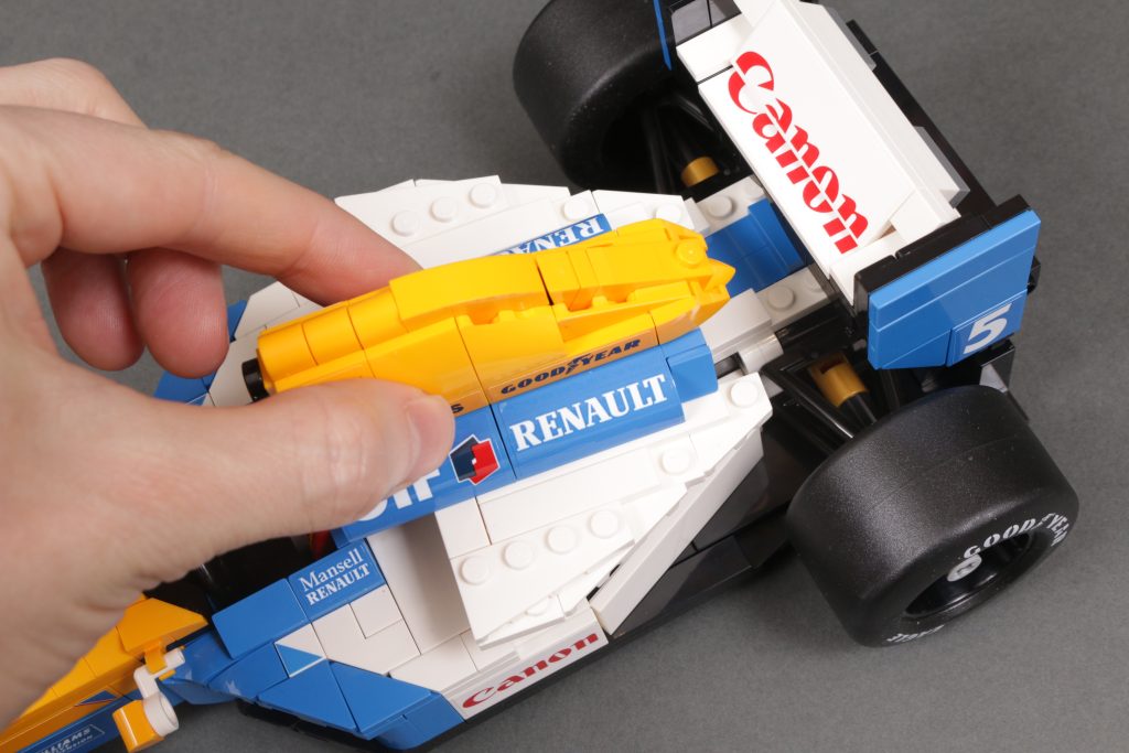 LEGO Icons 10353 Williams Racing FW14B Nigel Mansell review 38 1024x683