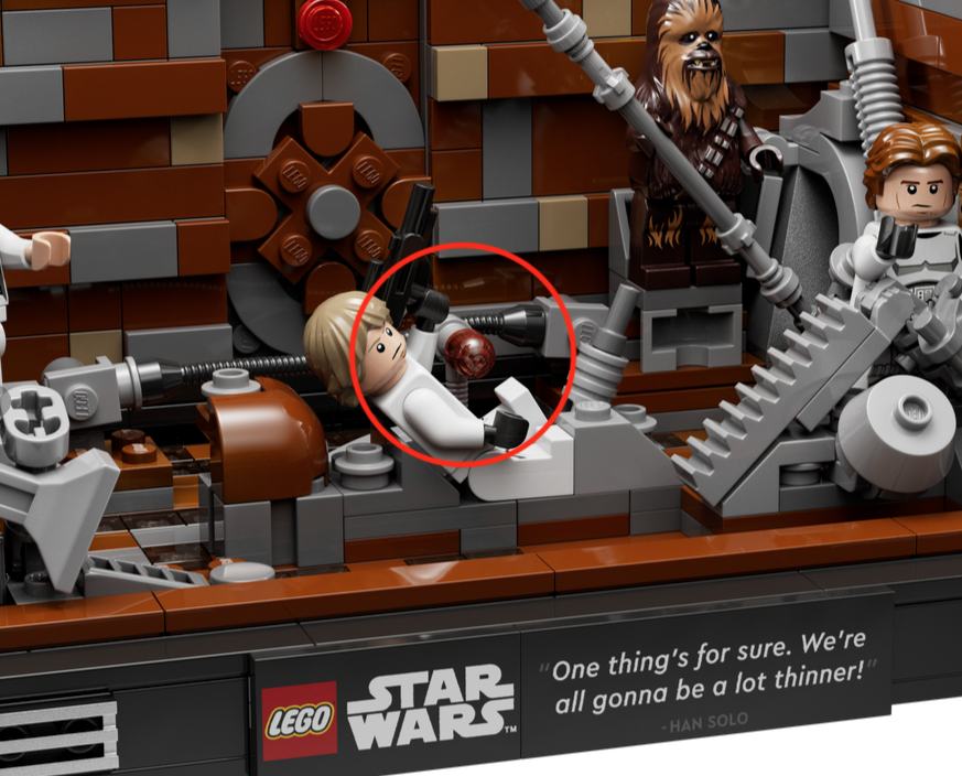 75339 Death Star Trash Compactor dianoga