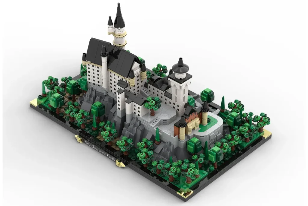 tobnac Neuschwanstein Castle LEGO Ideas 1024x683