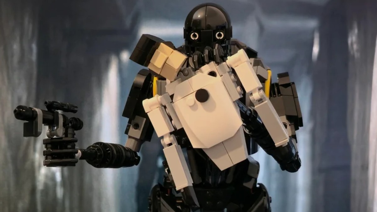 Make a morbid accessory for LEGO Star Wars 75434 K-2SO