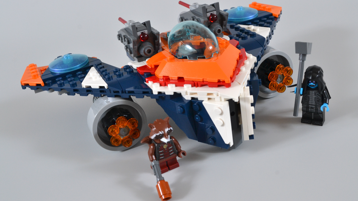 LEGO Marvel 76278 Rocket’s Warbird vs. Ronan review