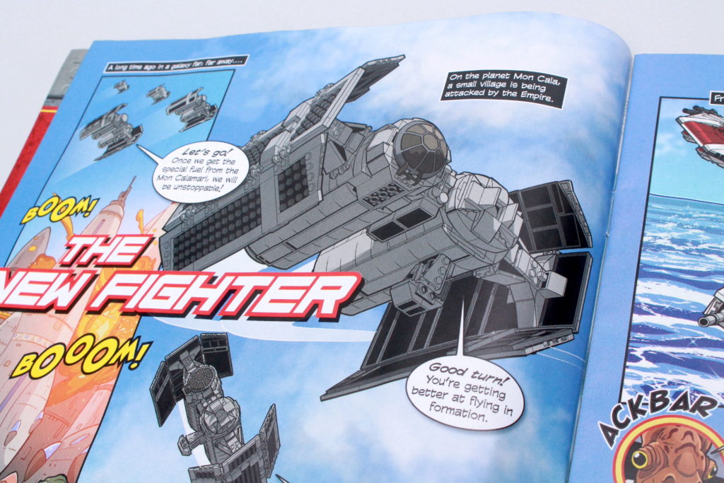 LEGO Star Wars magazine TIE Bomber tease 2