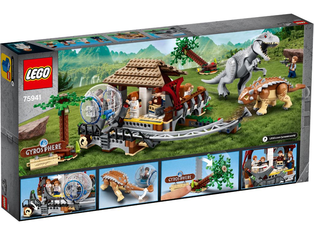 LEGO Jurassic World 75941 Indominous Rex vs Ankylosaurus 2