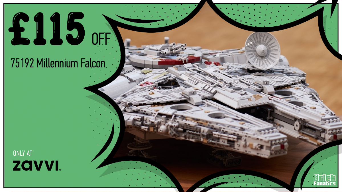 Ring in the New Year with discounted LEGO Star Wars 75192 Millennium Falcon