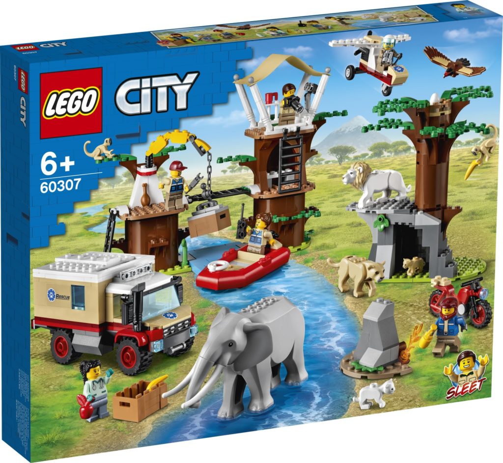 LEGO CITY 60307 Animal Rescue Camp 1