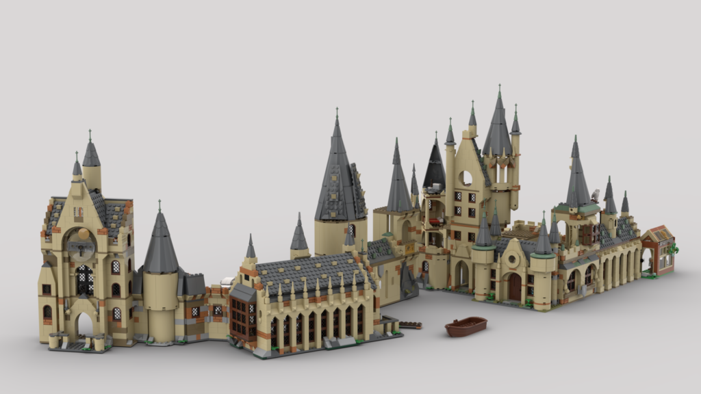 LEGO Harry Potter combining hogwarts sets Eurobricks 2