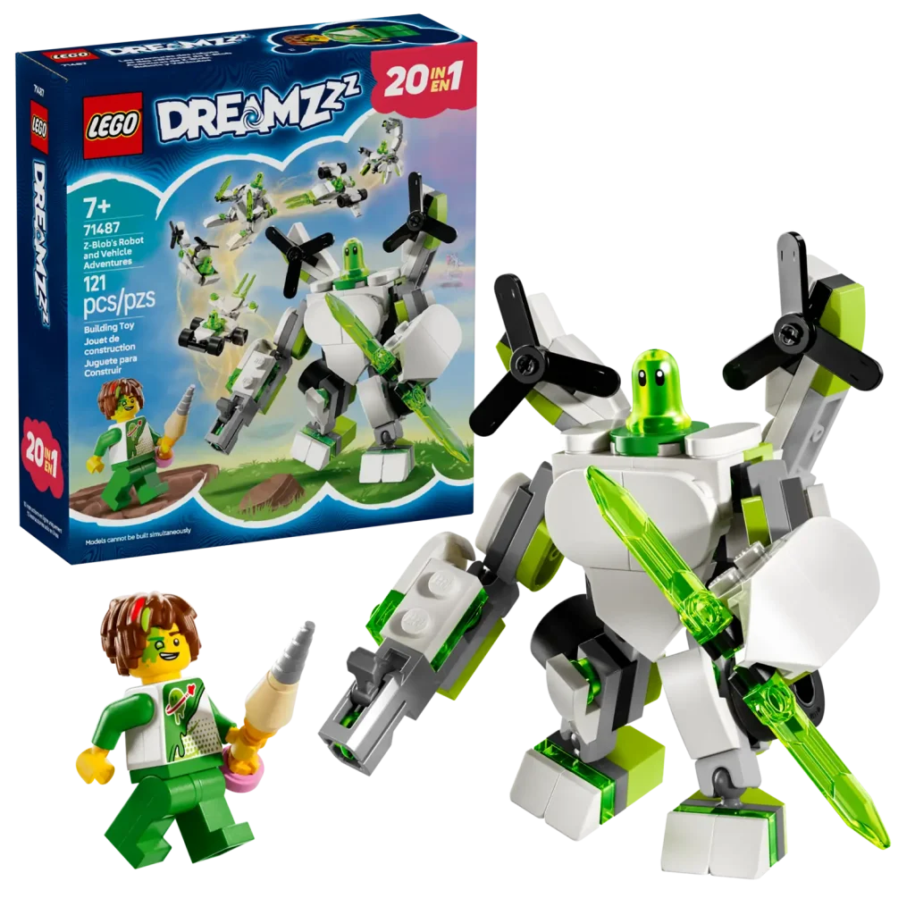 LEGO DREAMZzz 71487 Z Blobs Robot and Vehicle Adventures  1024x1024