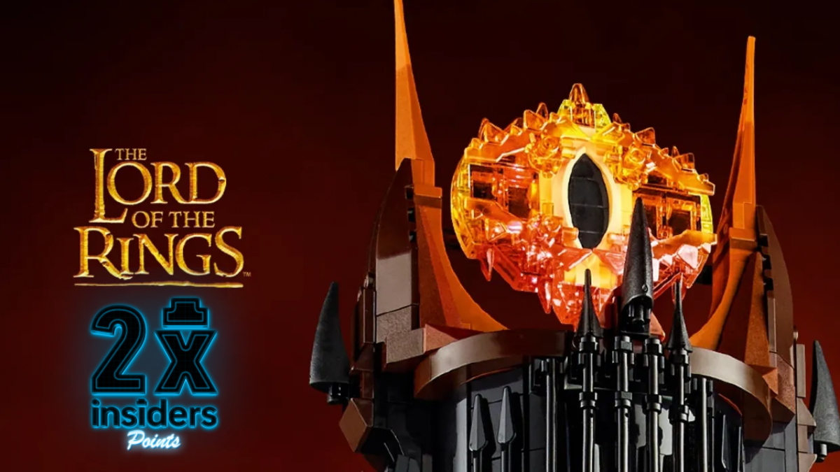 Earn double points on LEGO The Lord of the Rings sets now