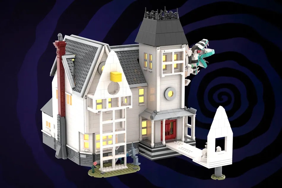 LEGO Ideas Beetlejuice Ghost House 12