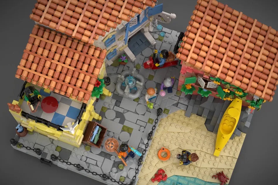LEGO Ideas The Italian Riviera 2