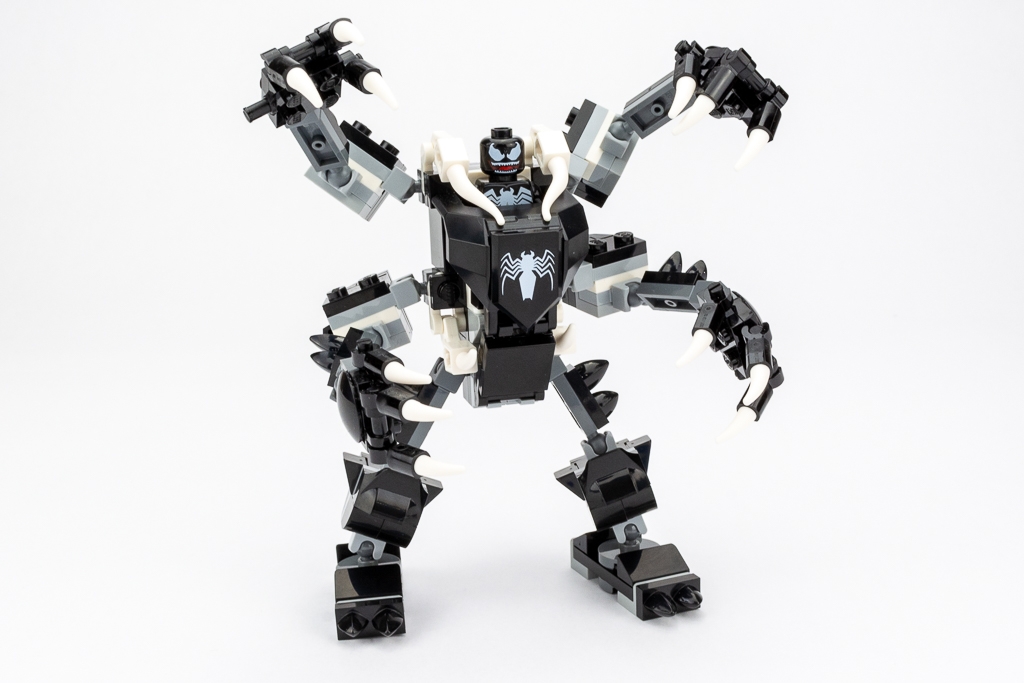 LEGO Review Spiderjet VS Venom Mech 07