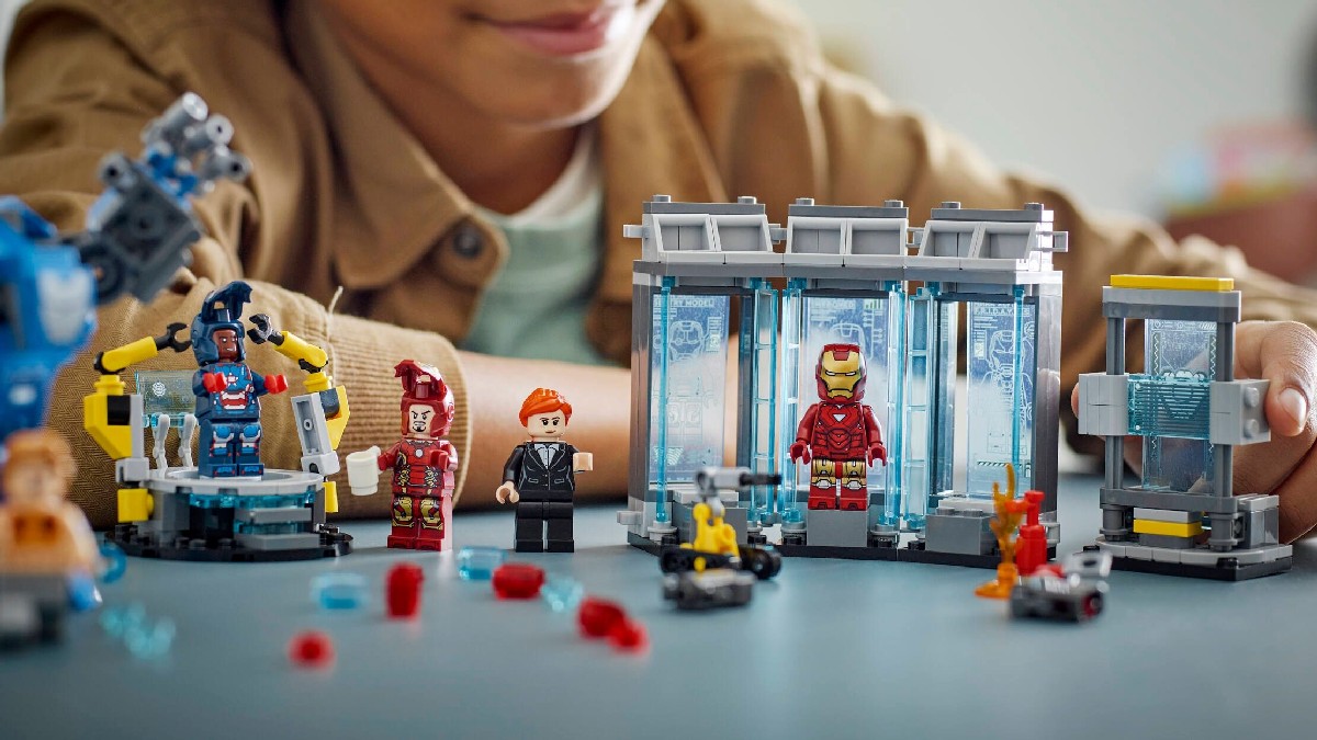 Every LEGO Marvel Hall of Armour set designed so far