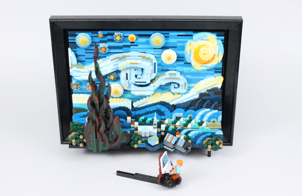 LEGO Ideas 21333 The Starry Night review 6 1024x664