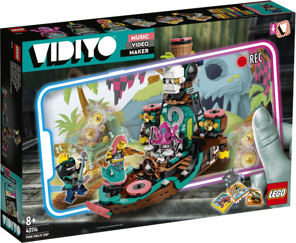 LEGO VIDIYO Punk Pirate Ship 43114 Box