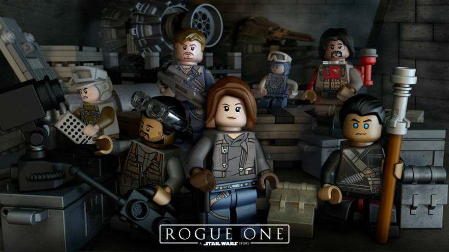 1st look LEGO Star Wars Rogue One minifigures
