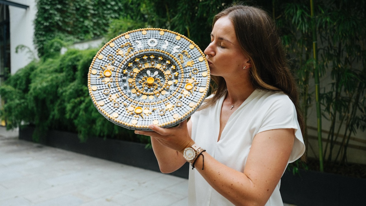 LEGO gifts Wimbledon winner Krejcikova a brick-built surprise