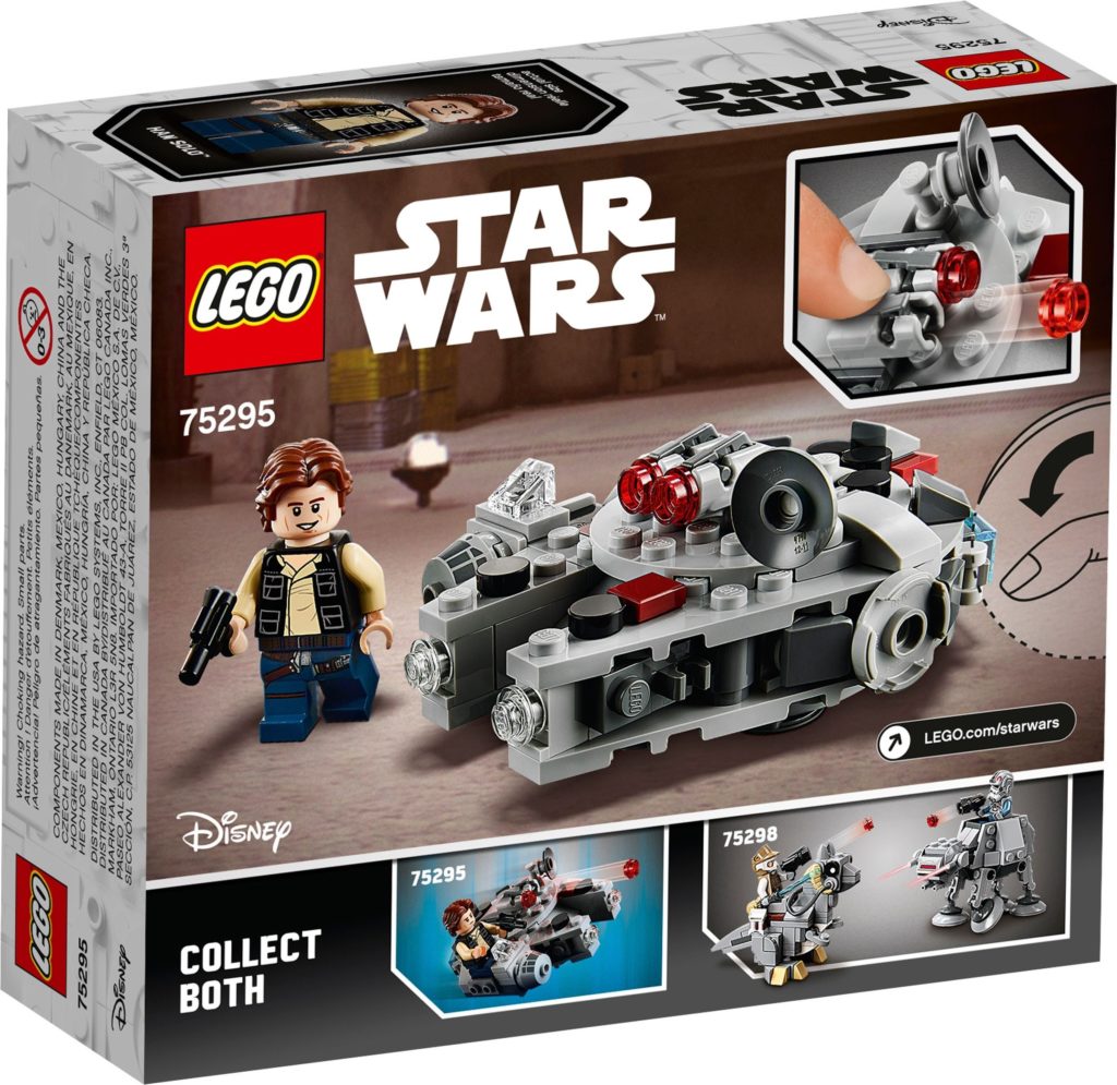 LEGO Star Wars 75295 Millennium Falcon Microfighter 3