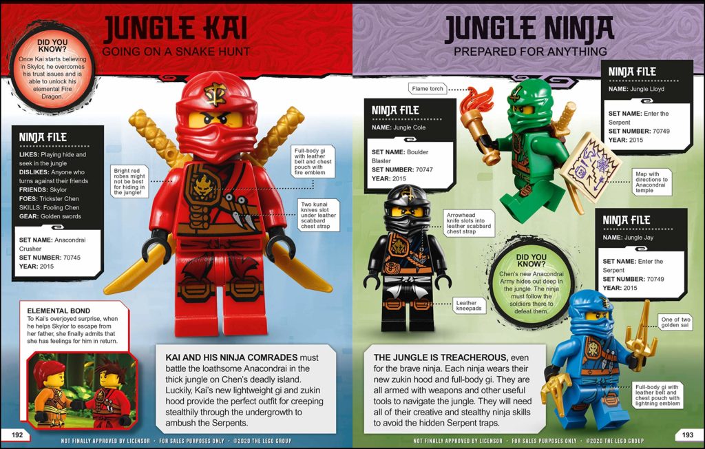 LEGO NINJAGO Character Encylopedia 2021 4