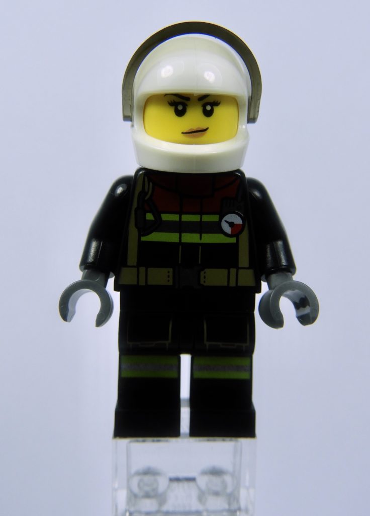 LEGO CITY 60292 Town Center Minifigure Fire Front Alt