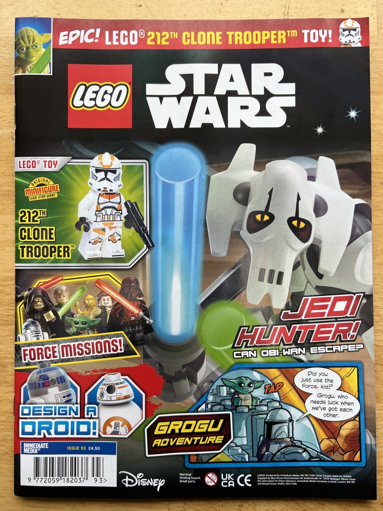 LEGO Star Wars Magazine Issue 93 front cover 768x1024