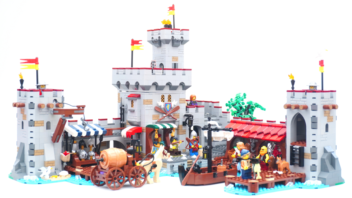 Both LEGO Castle sets in BrickLink Series 4 are already funded