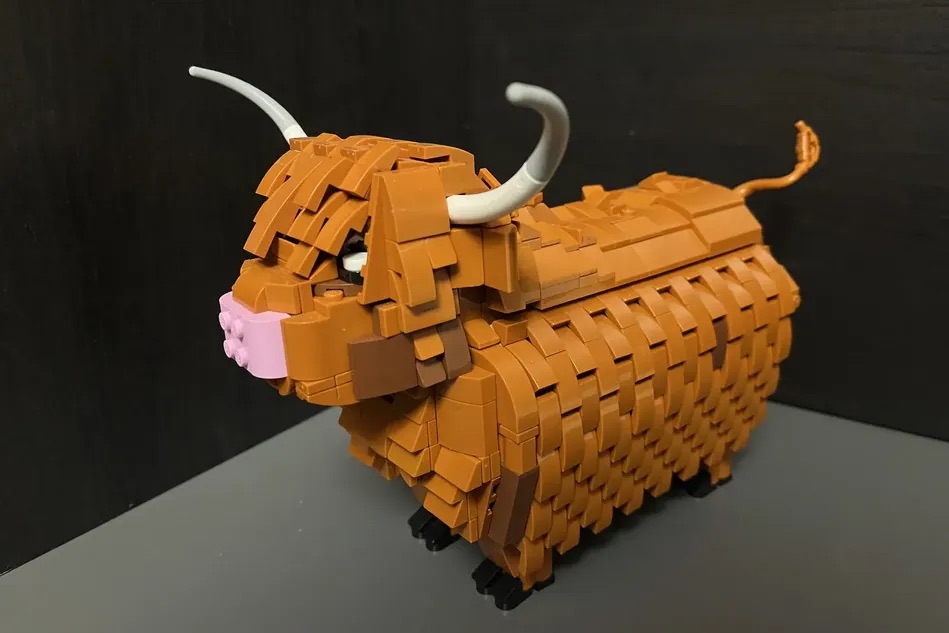 LEGO Ideas The Highland Cow 3