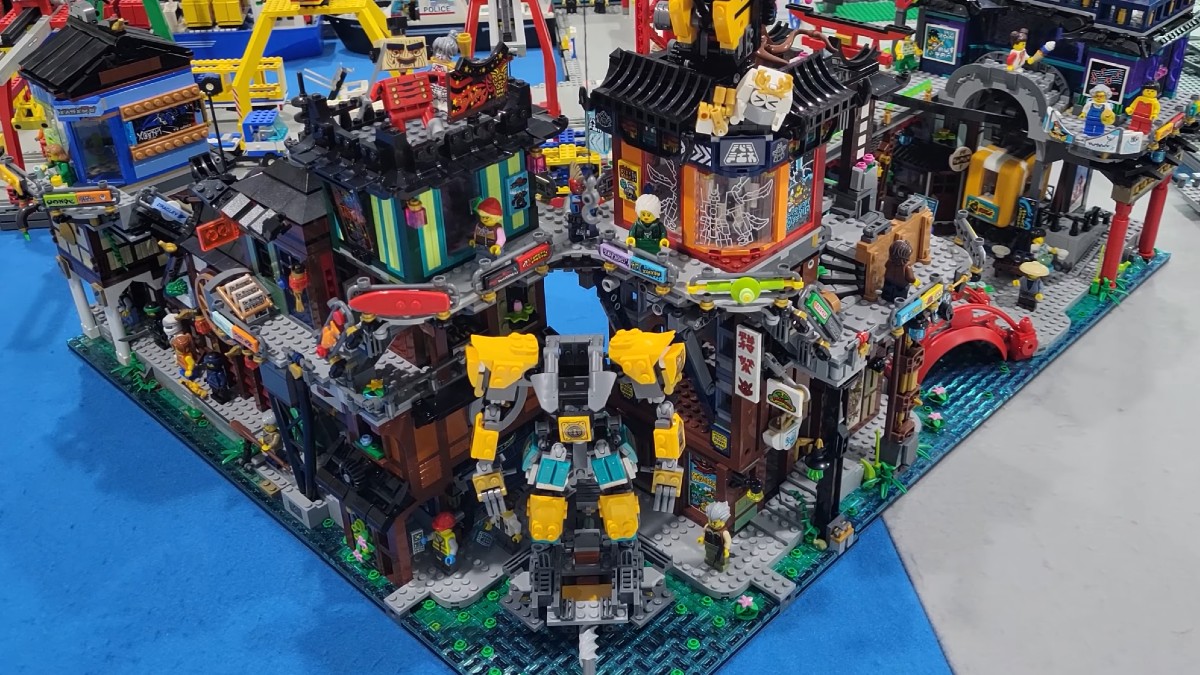 LEGO 71837 NINJAGO City Workshops will need extra planning