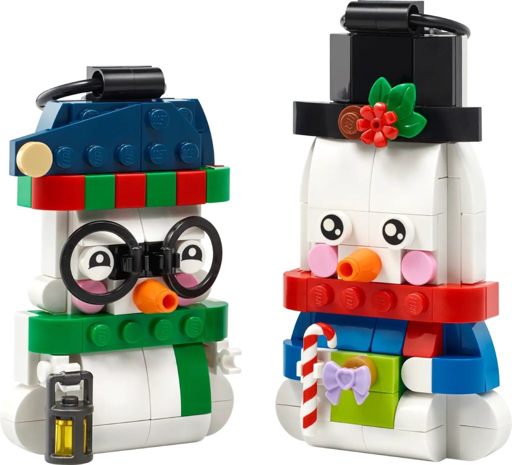 LEGO 40812 Snowman Ornaments  1024x929