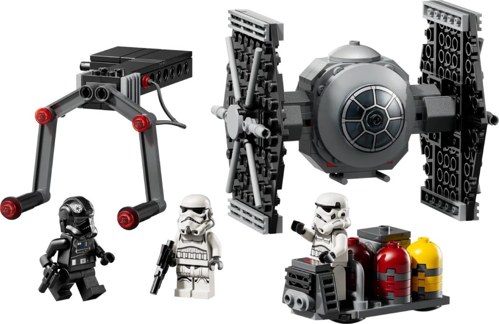 LEGO Star Wars 40771 TIE Fighter with Imperial Hangar Rack  1024x666