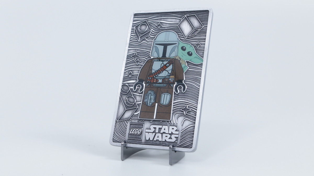 This LEGO Star Wars metal card is cool, but good luck getting one now