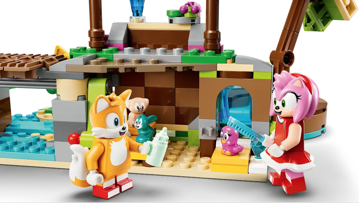LEGO Sonic the Hedgehog 76992 Amys Animal Rescue Island Tails and Amy