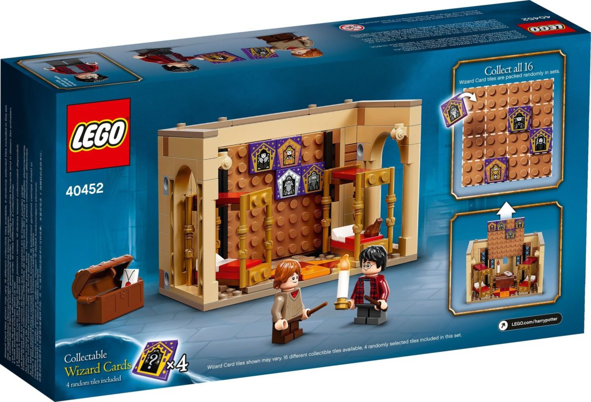 Official images of LEGO Harry Potter 40452 Gryffindor Dorms revealed