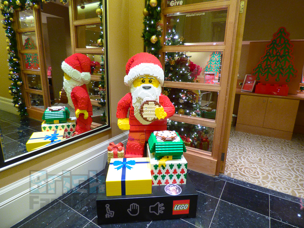 LEGO Twelve Rebuilds of Christmas at The Savoy