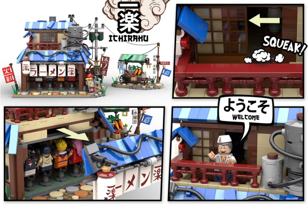 LEGO Ideas Naruto Ichiraku Ramen Shop 20th anniversary 6 1024x683