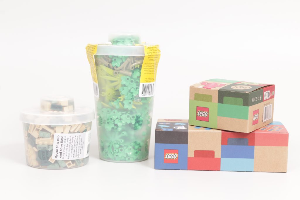 LEGO Pick a Brick cardboard box review and measurements 1 1024x683
