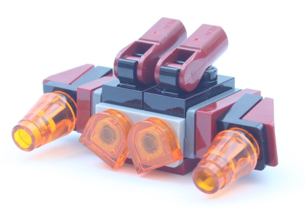lego marvel 76231 GOTG Advent Calendar review drone 1024x704