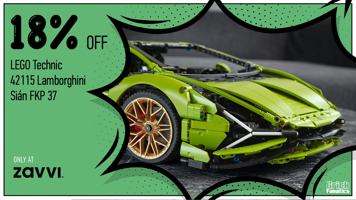 Save a massive £70 on LEGO Technic 42115 Lamborghini Sián FKP 37