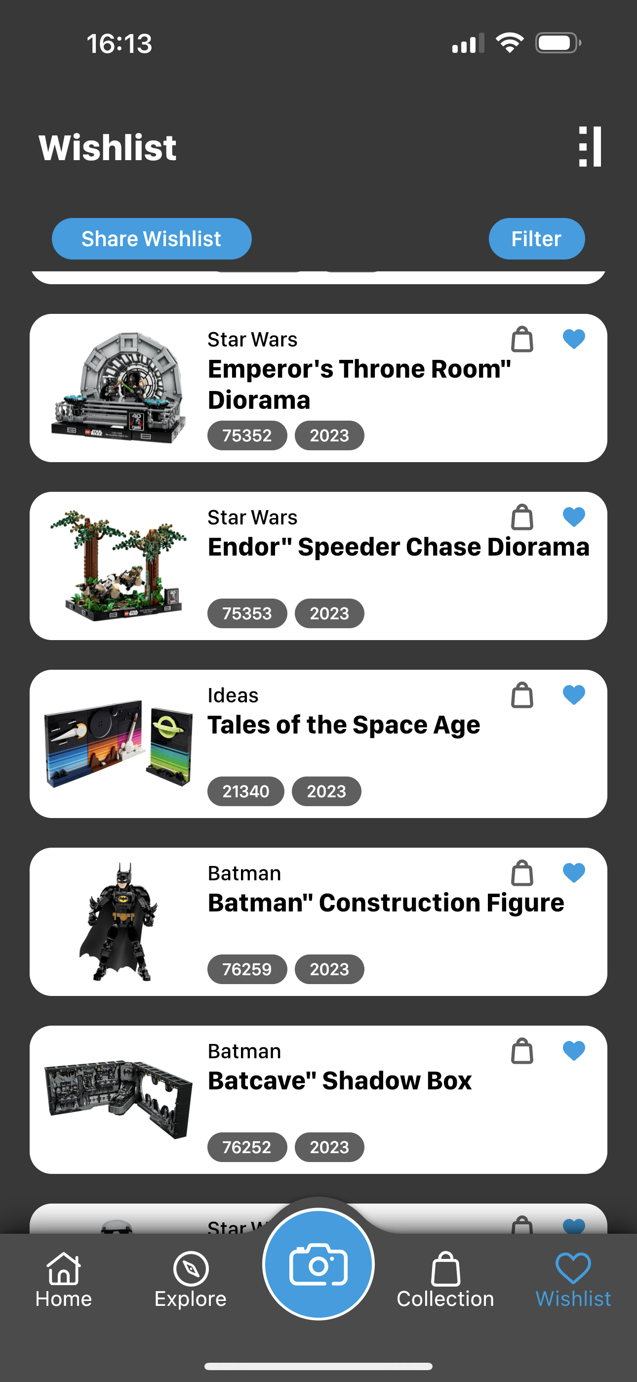 Brick Search LEGO collecting app iOS Android screenshot May 2023 9