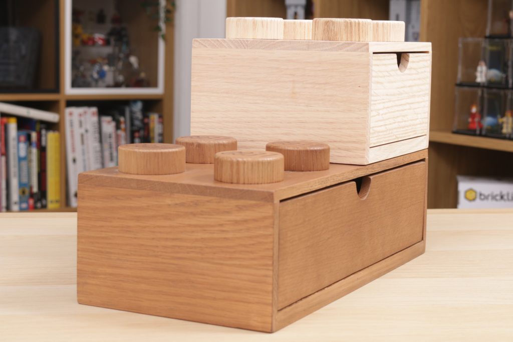 LEGO Room Copenhagen Wooden Desk Drawer 2x2 and 2x4 review 55 1024x683