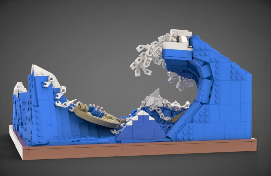 LEGO Ideas great wave off katagawa 3 1024x665