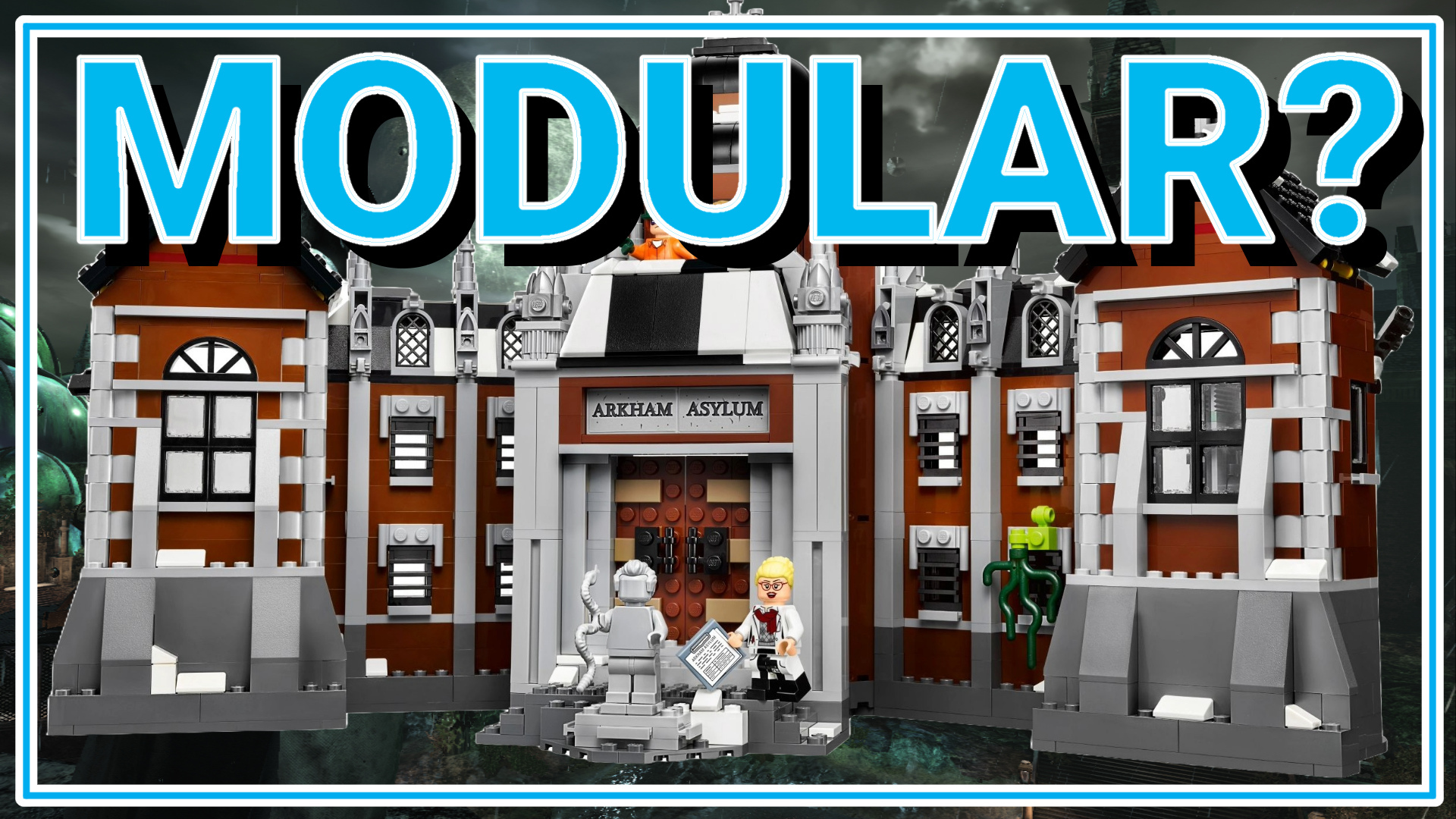 Why the rumoured LEGO Arkham Asylum shouldn't be modular