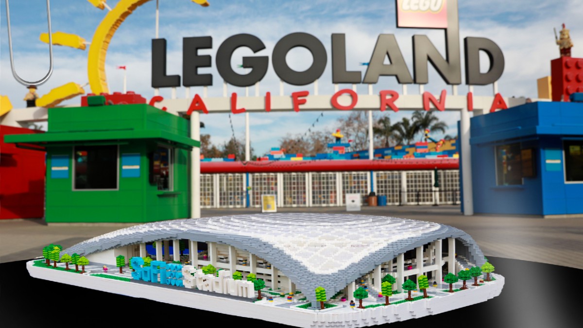 LEGOLAND California Resort welcomes new brick-built stadium