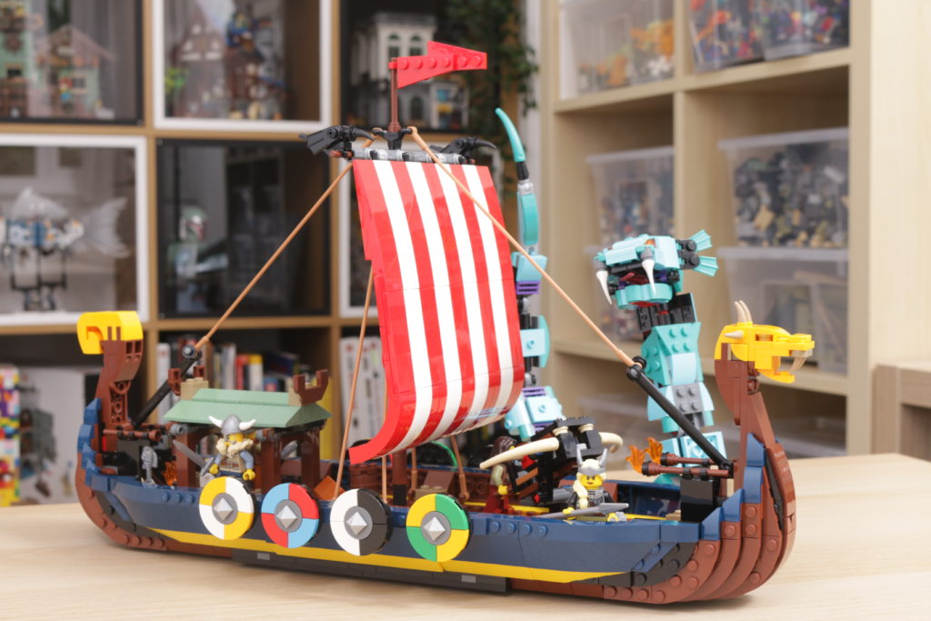 LEGO Creator 3 in 1 31132 Viking Ship and the Midgard Serpent review 39 1024x683